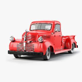 1947 Dodge Pickup 3D model